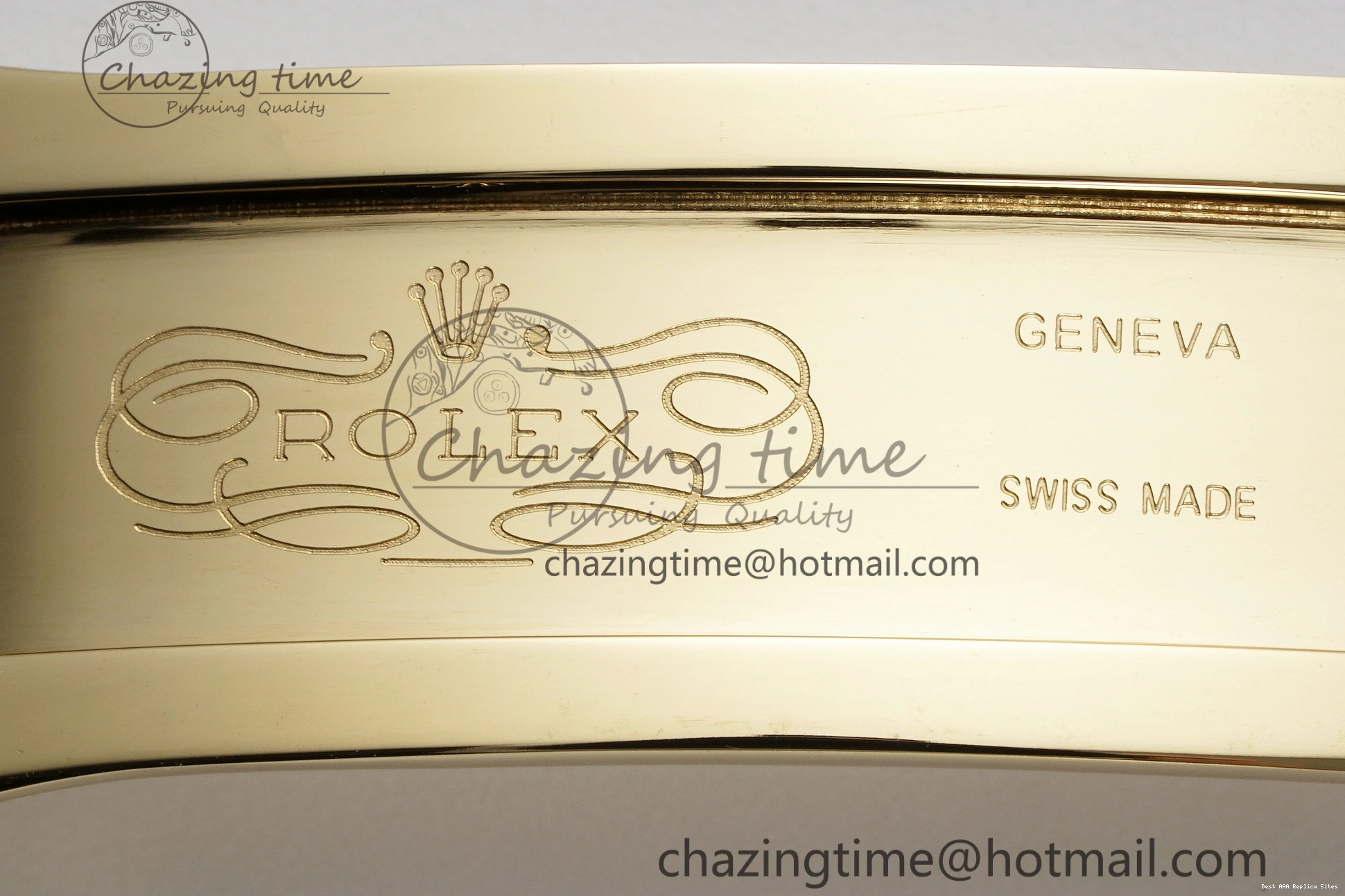 AAA Replica Watches 904L A2836 Green Gain Bracelet EasyMatch YG on V Roman 40 JDF DayDate Dial Markers Weight Steel 1822 President 0109